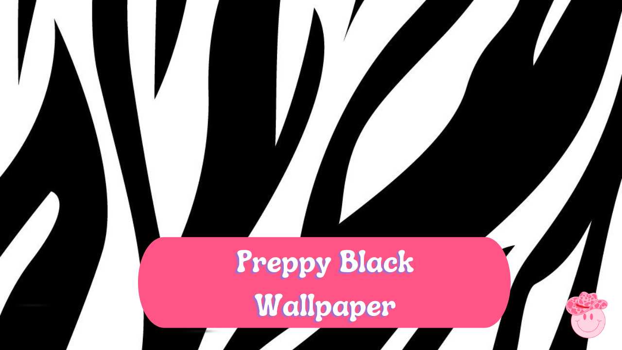 Black preppy wallpaper