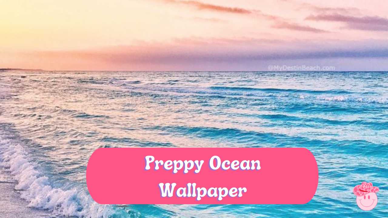 Preppy ocean wallpaper