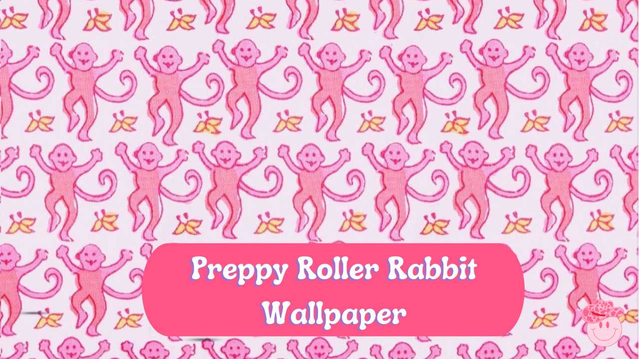 Roller rabbit wallpaper