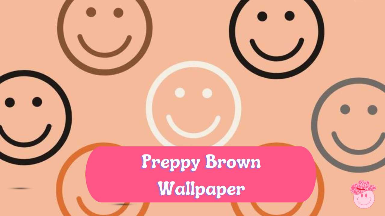 brown preppy wallpaper