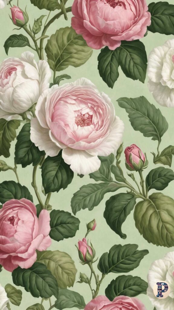 floraly preppy wallpaper

