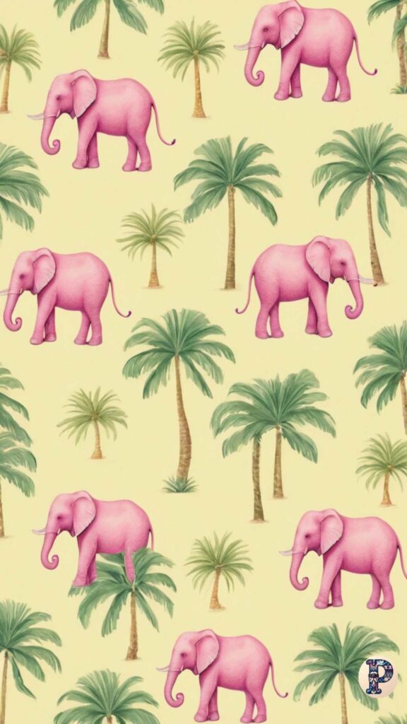 preppy elephant backgrounds