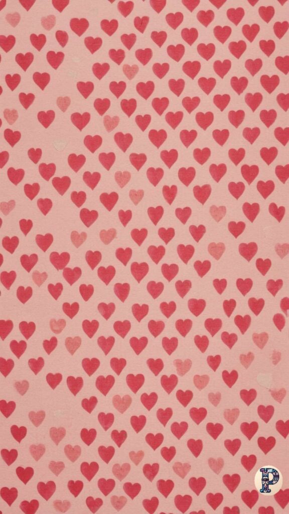preppy heart wallpaper
