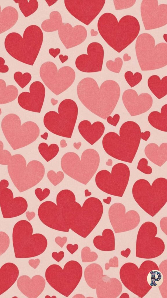 preppy wallpaper heart

