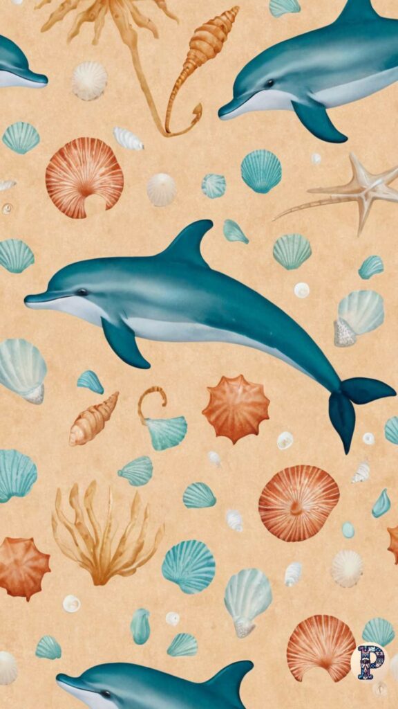 preppy dolphin wallpapers