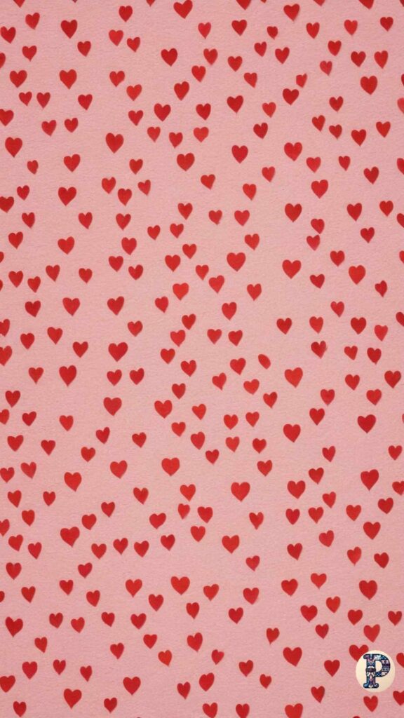Preppy heart wallpaper