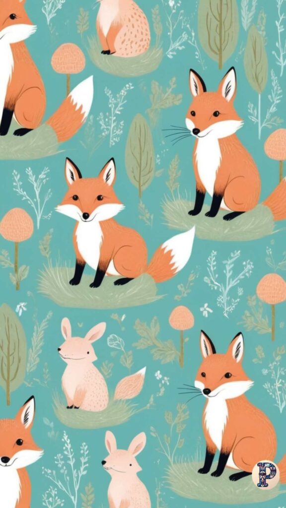 background preppy fox