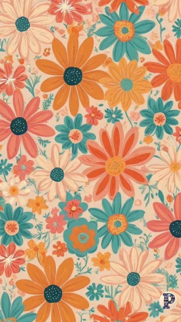 floraly preppy wallpaper
